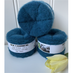 Silk Cashmere 600 PETROL